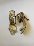 Manolo Blahnik Coin Embellished Heels (EU 38.5/ US 8)