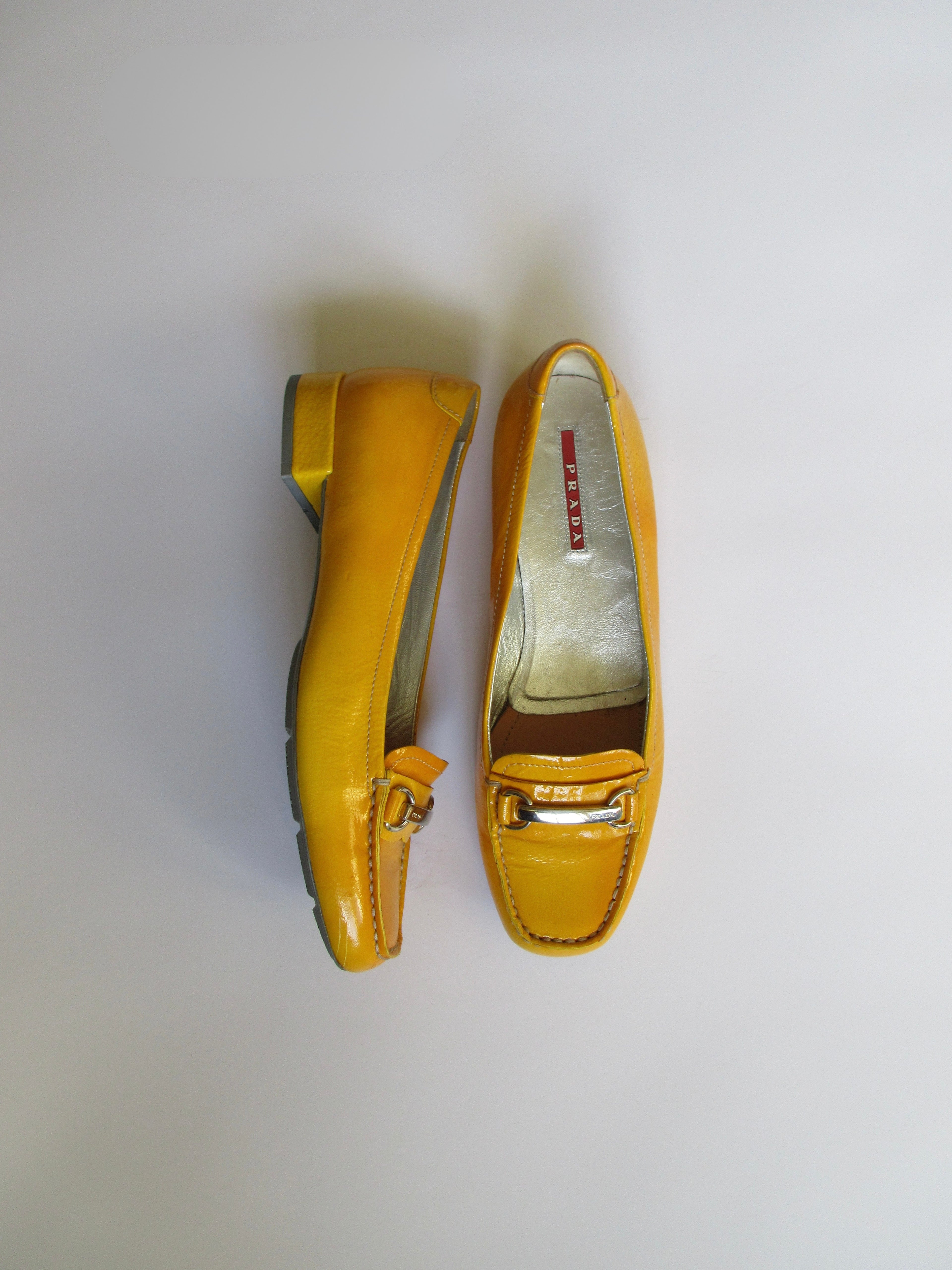 Prada Mustard Loafers (EU36.5/US 6)