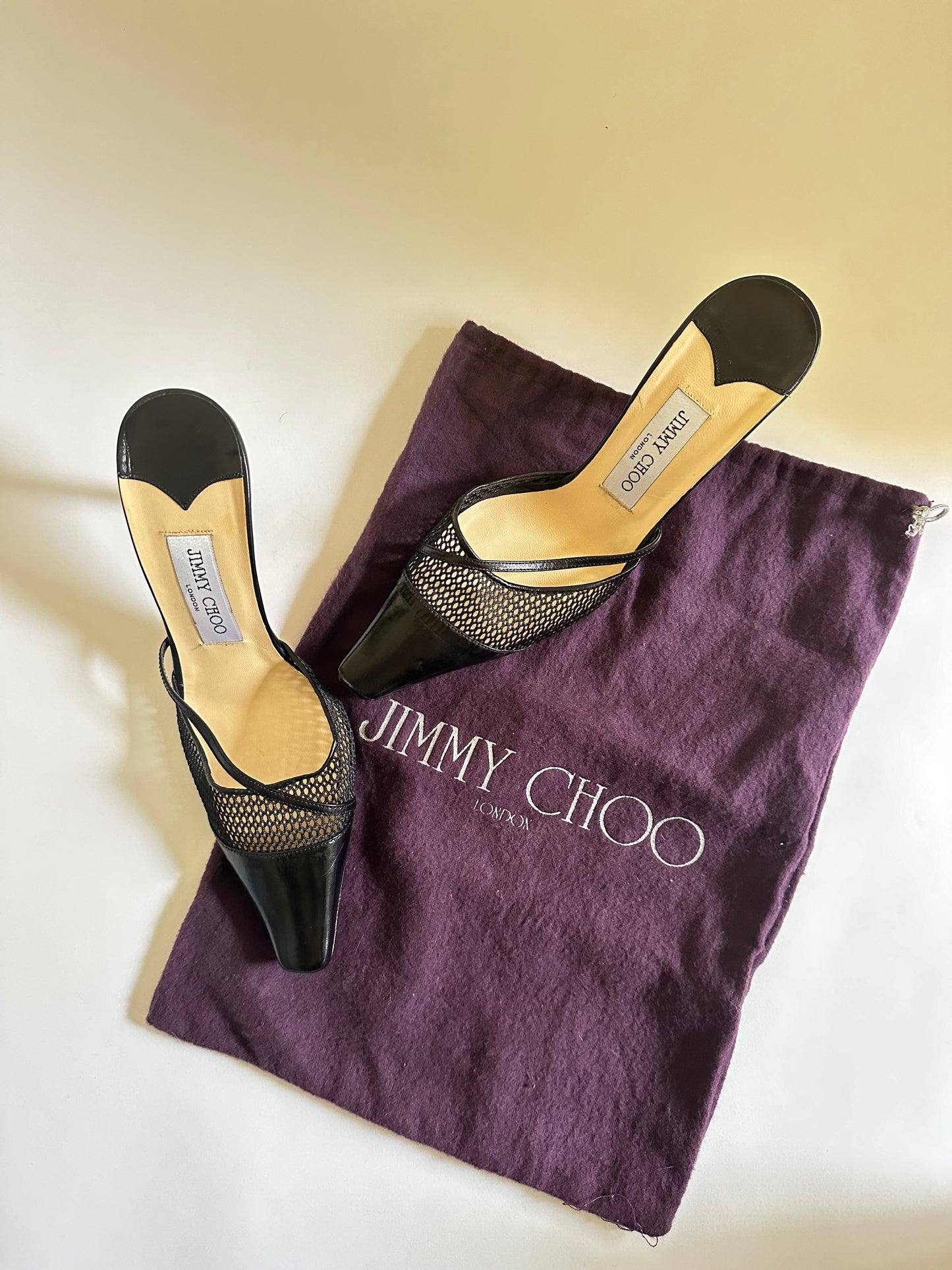 Jimmy Choo Net Heels (EU 37.5/ US 7.5)