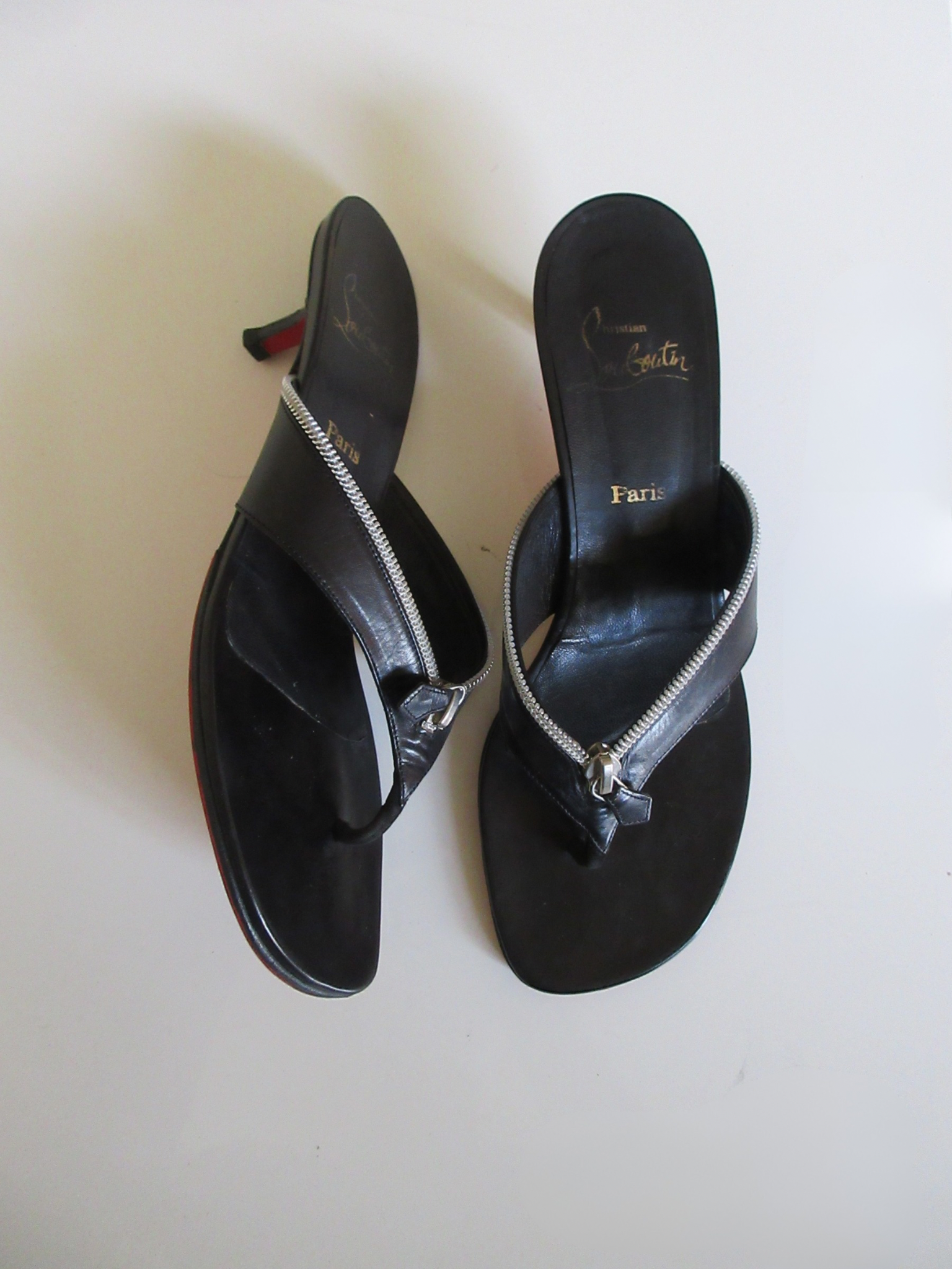Christian Louboutin Zipper Heels (EU 39/ US 8.5)