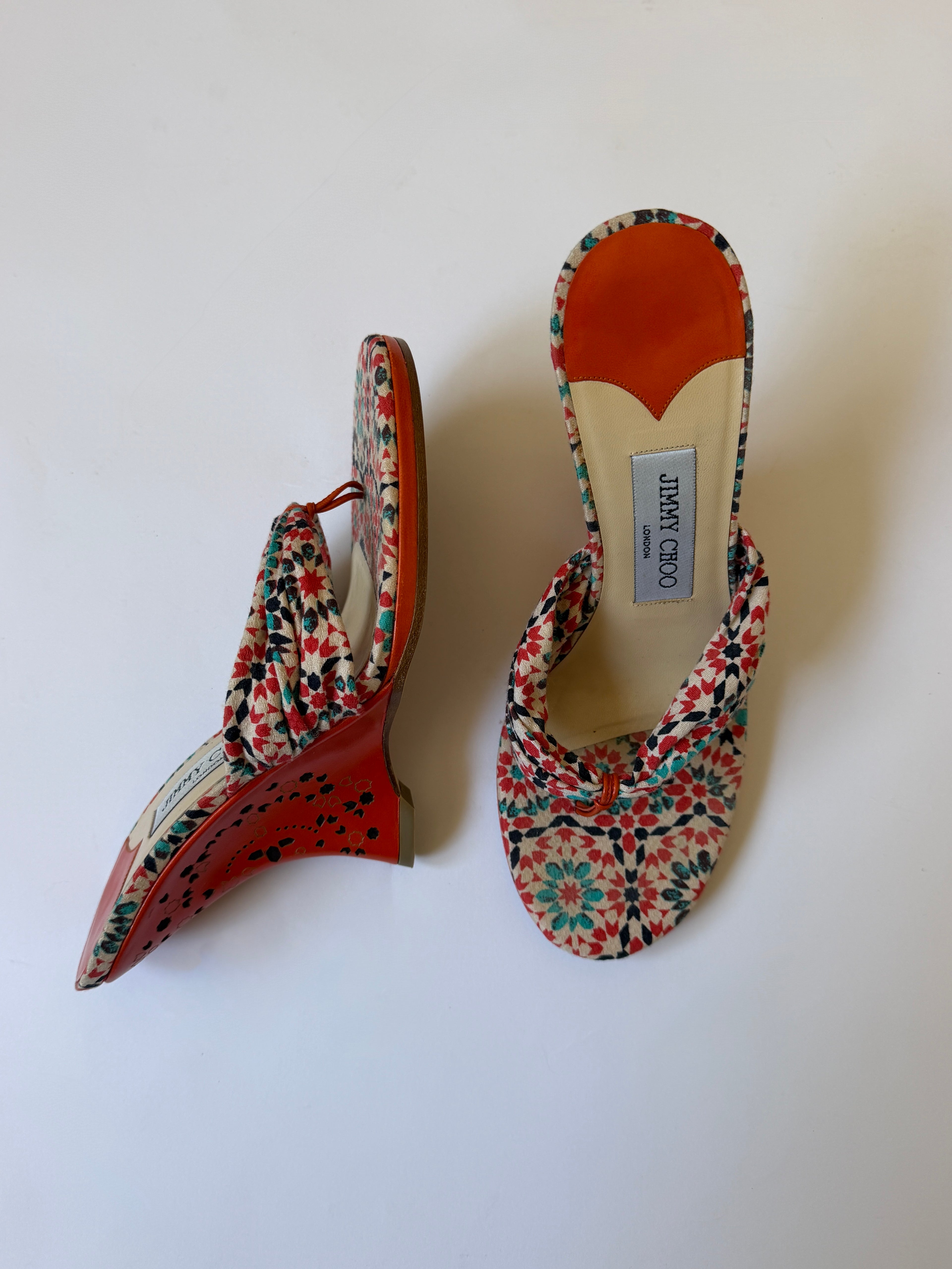 Jimmy Choo Wedge Sandals (EU 38/ US 7.5)