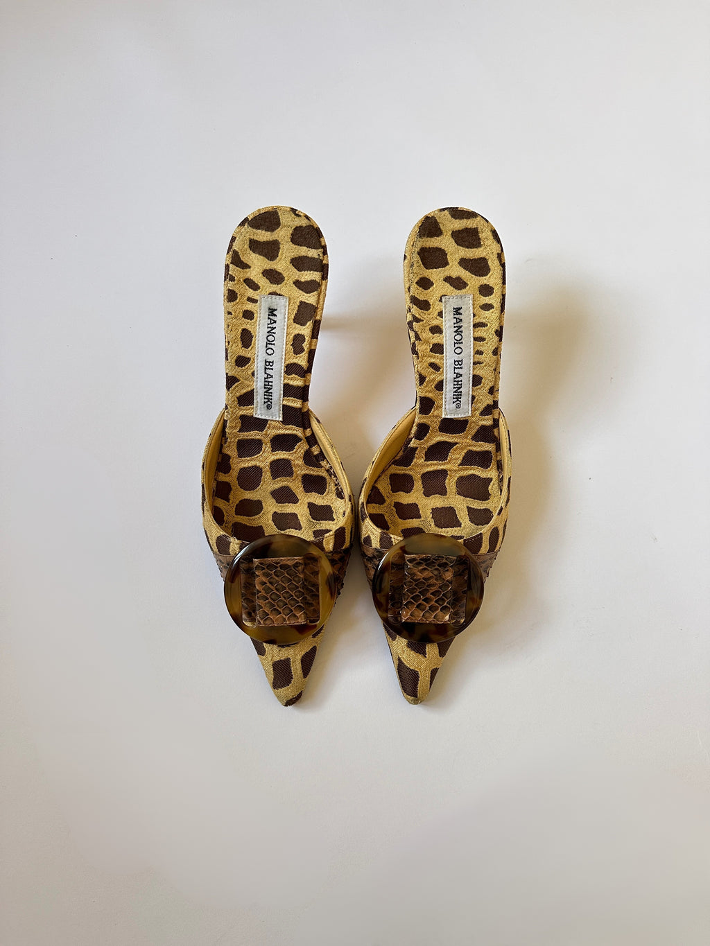 Manolo Blahnik Leopard Heels (EU 36.5/ US 6.5)