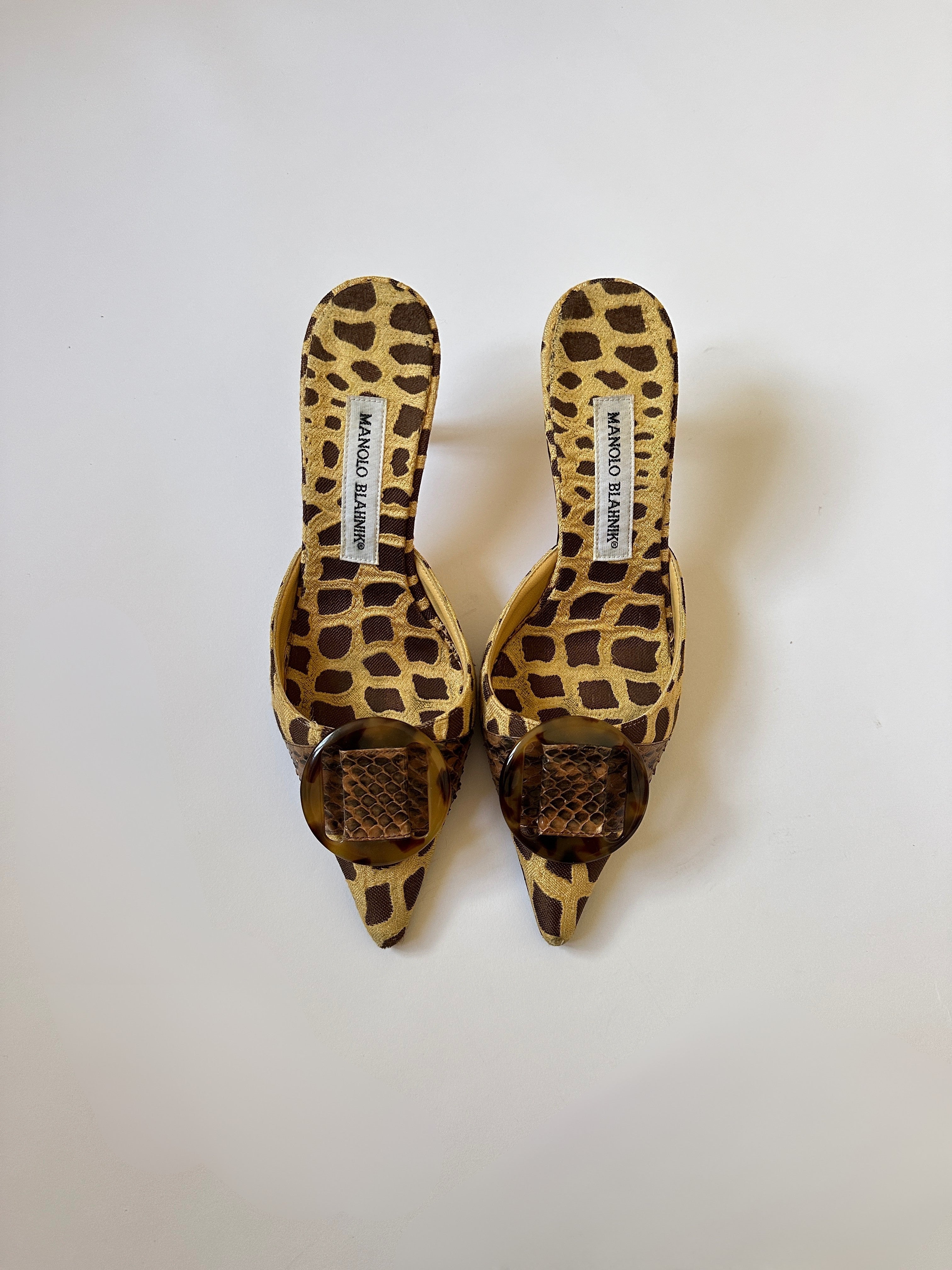 Manolo Blahnik Leopard Heels (EU 36.5/ US 6.5)