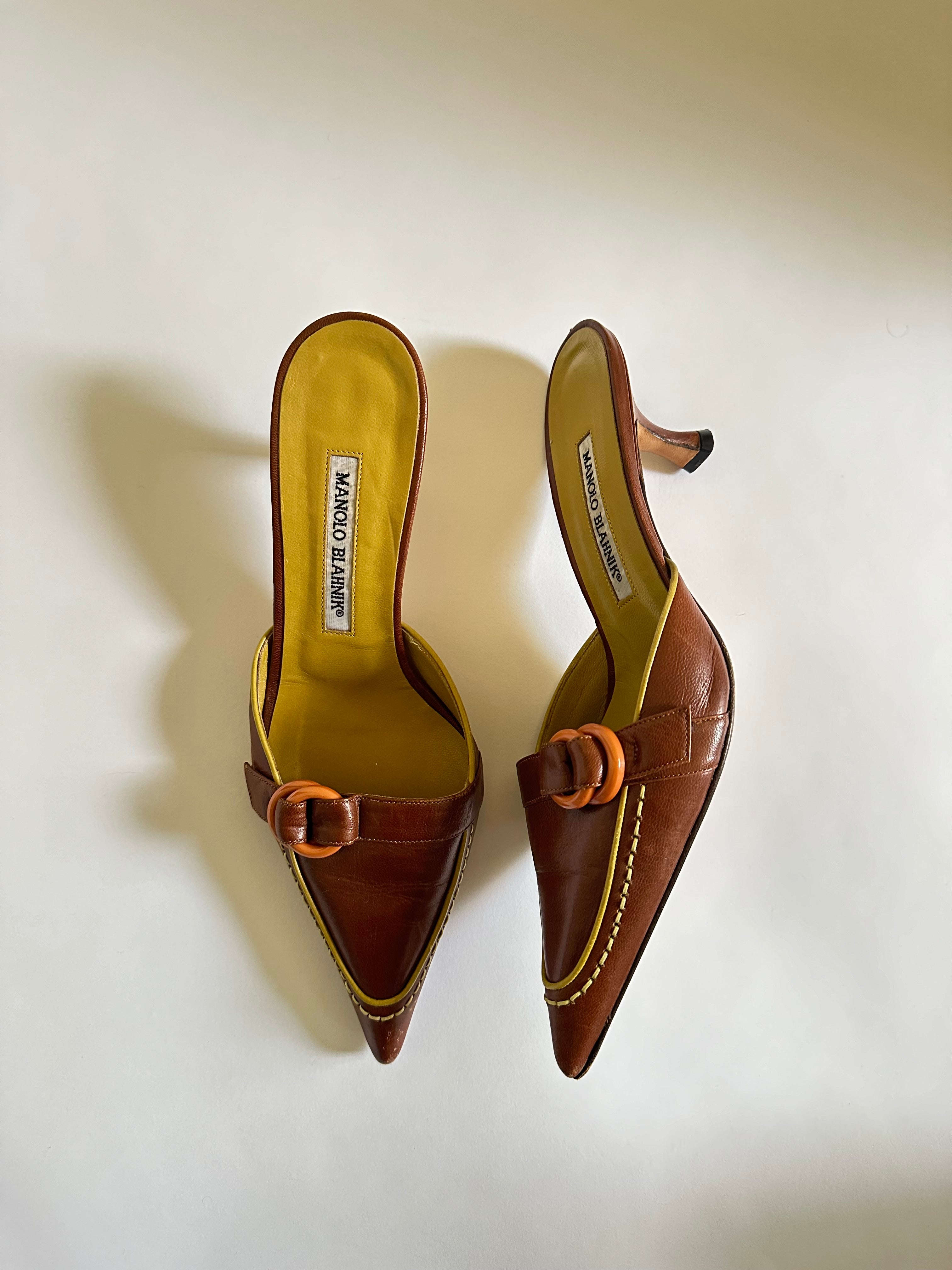 Manolo Blahnik Kitten Heels (EU 38/ US 6.5)