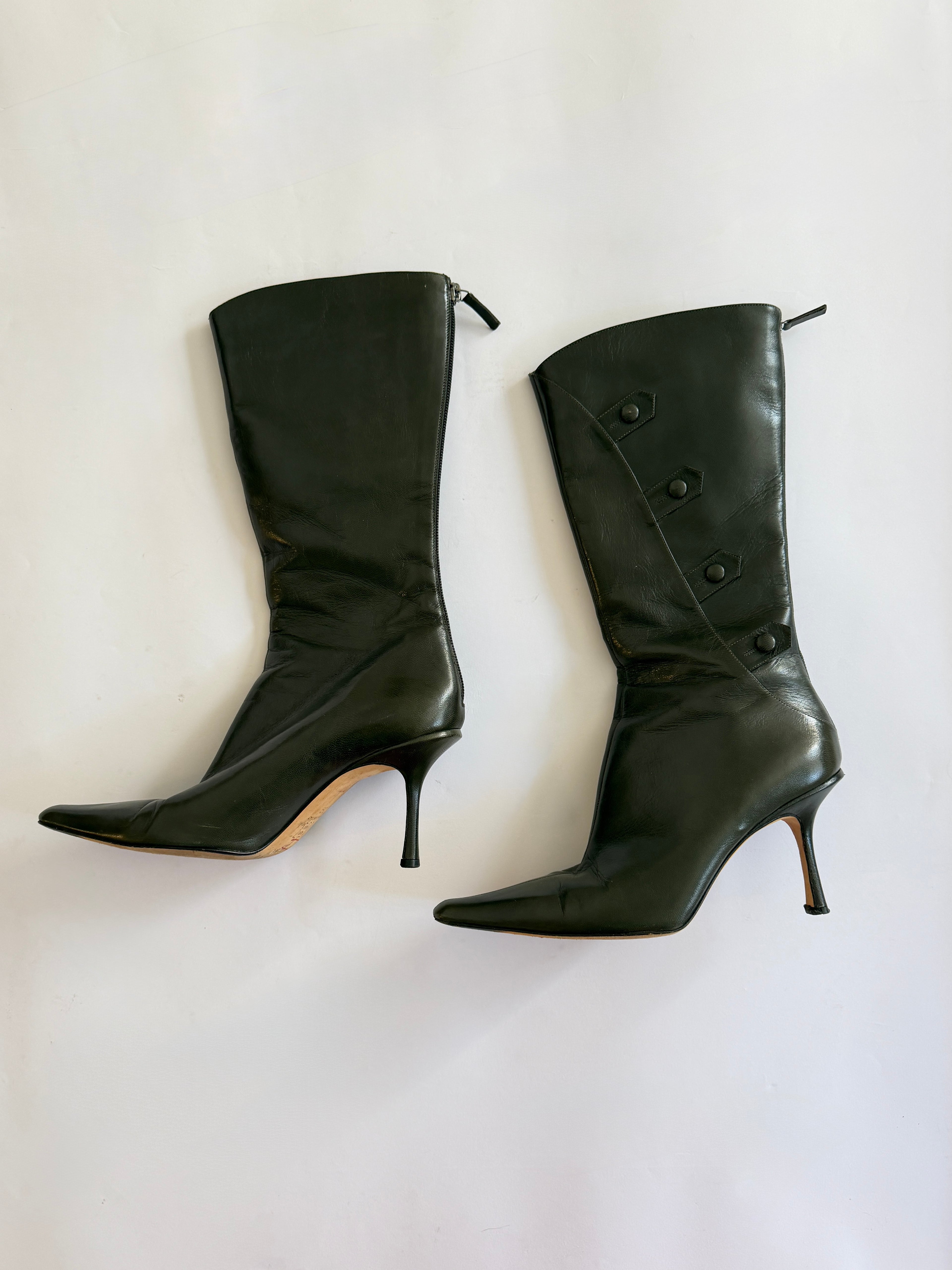 Jimmy Choo Pointed Toe Boots (EU 39/ US 8.5)