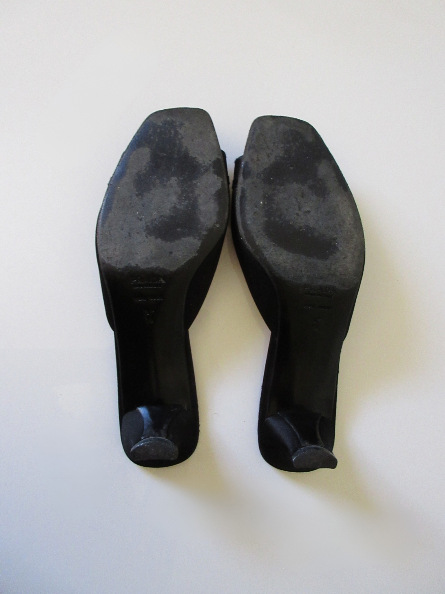 Prada Satin Kitten Heels (EU 37.5/ US 7)
