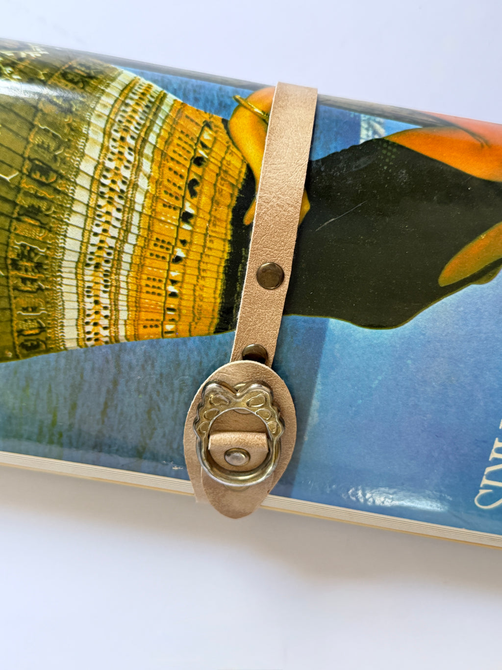 Vintage 1970s Parisian Magazine Clutch Purse
