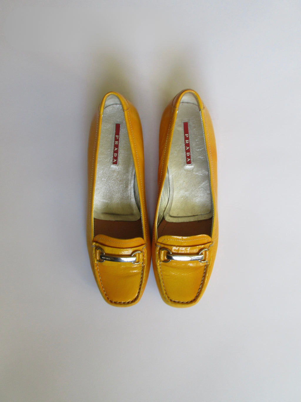 Prada Mustard Loafers (EU36.5/US 6)