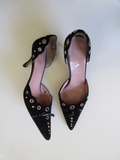 Prada Vintage Eyelet Heels (EU 35.5/ US 5)