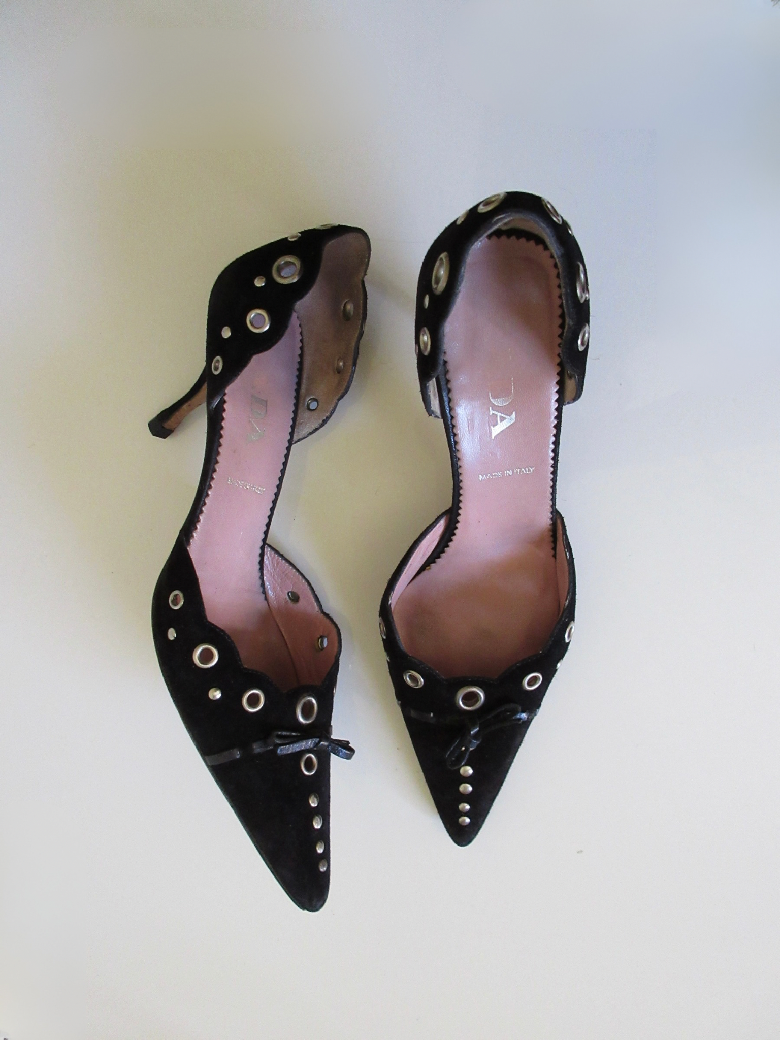 Prada Vintage Eyelet Heels (EU 35.5/ US 5)