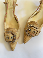 Prada Western Buckle Heels (EU 38.5/ US 8)