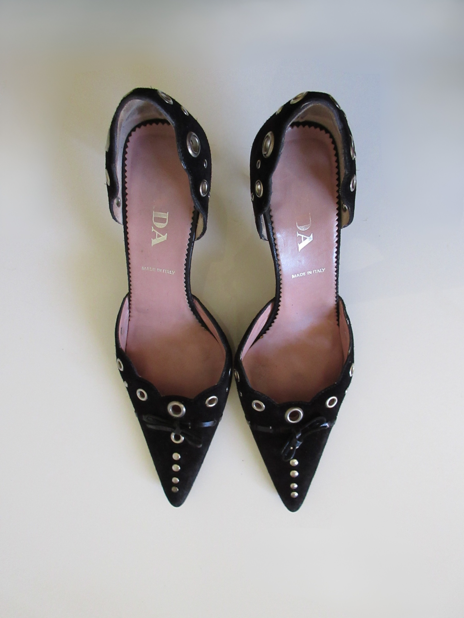 Prada Vintage Eyelet Heels (EU 35.5/ US 5)