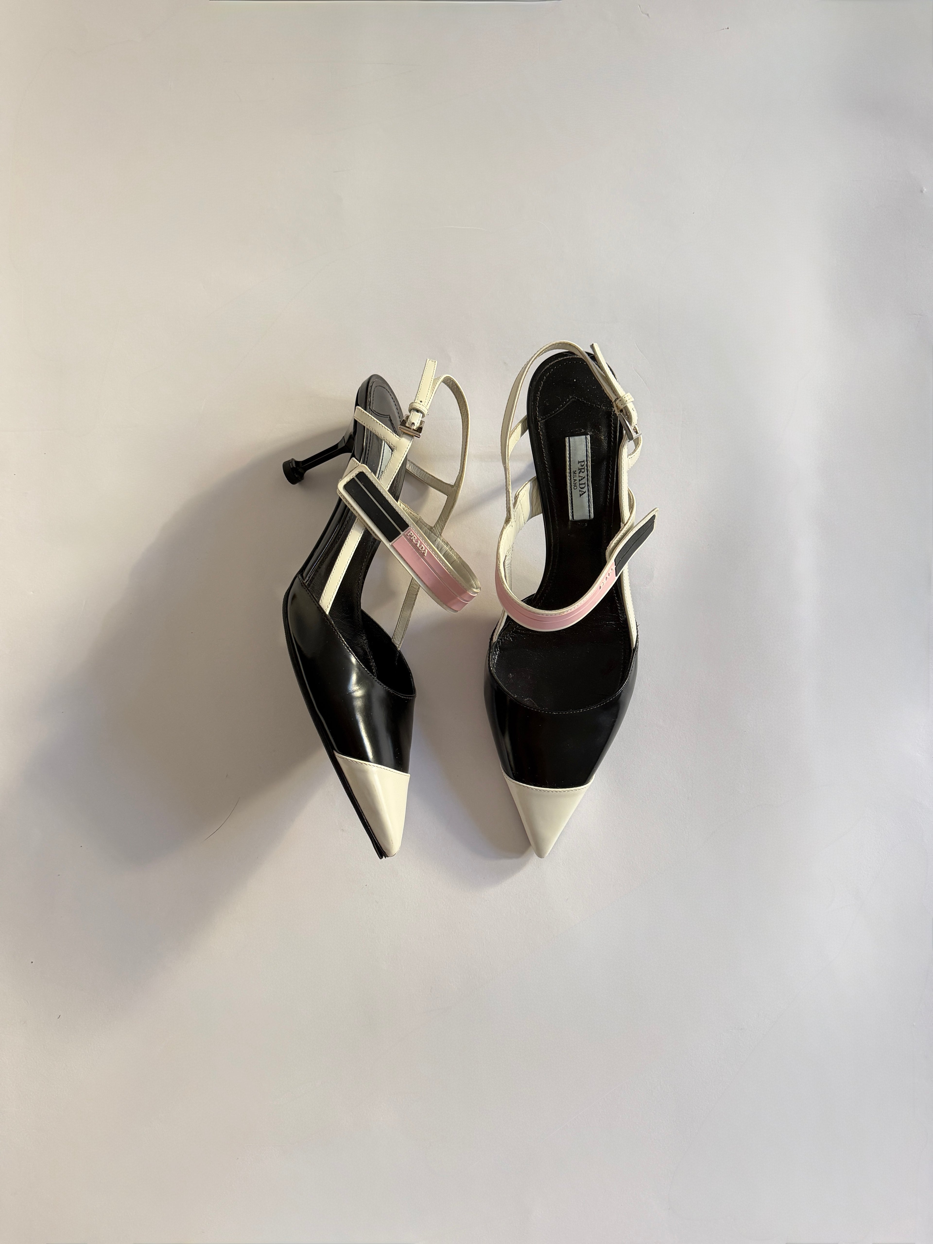 Prada Sporty Kitten Heels (38.5/ US 8)