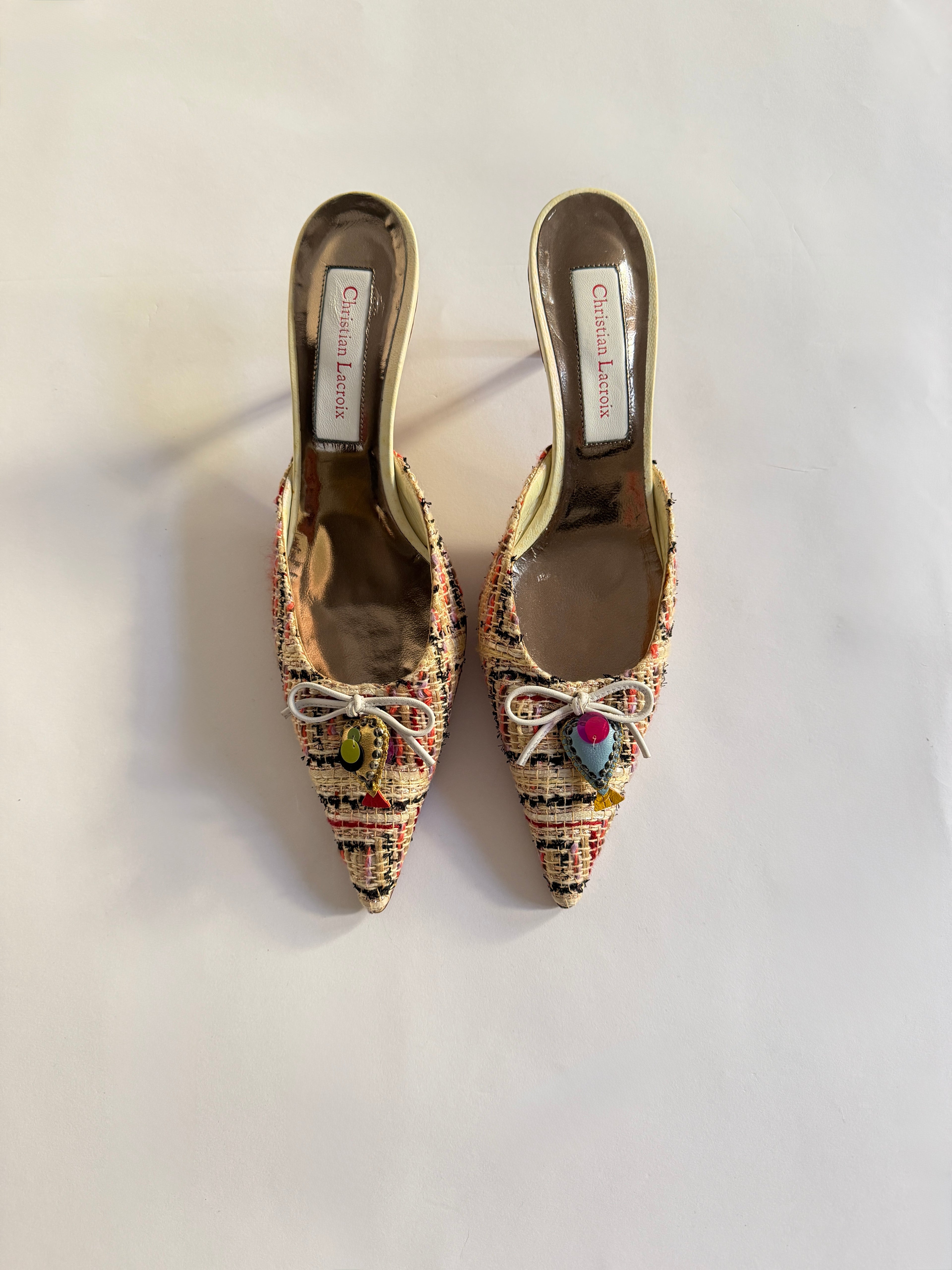 Christian Lacroix Charm Heels (EU 39.5/US 9)