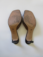 Louis Vuitton Checker Damier Heels (39.5/ US 9)