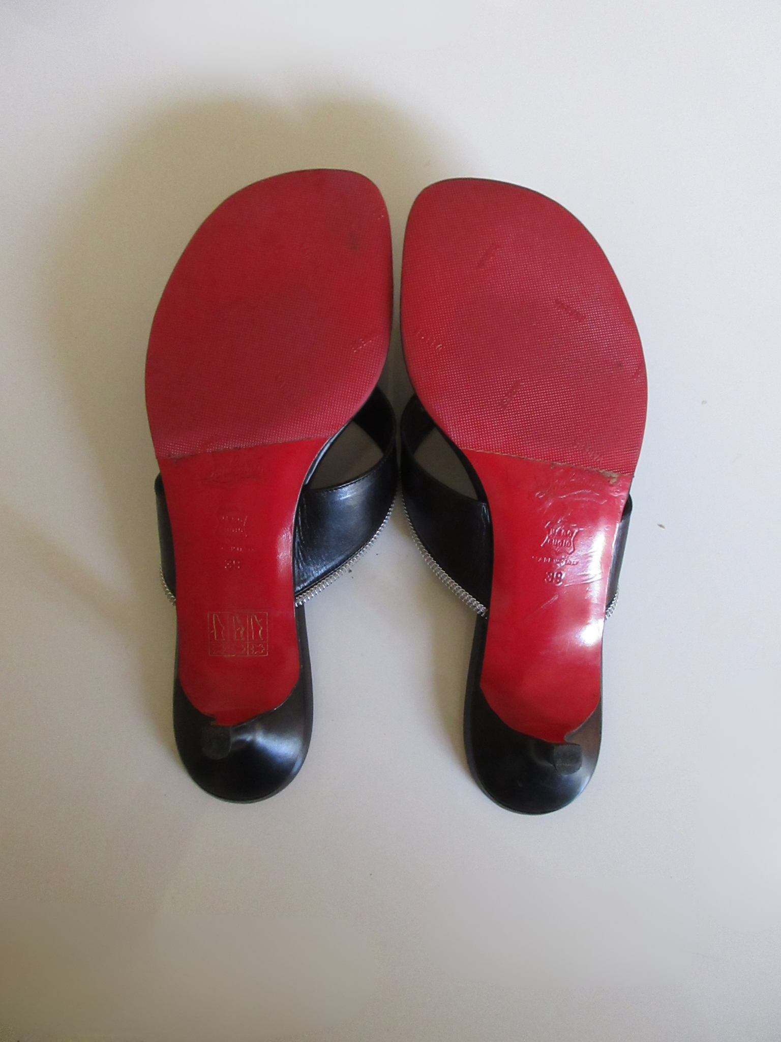 Christian Louboutin Zipper Heels (EU 39/ US 8.5)