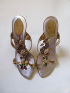 René Caovilla Snake Heels (EU 40/ US 9.5)