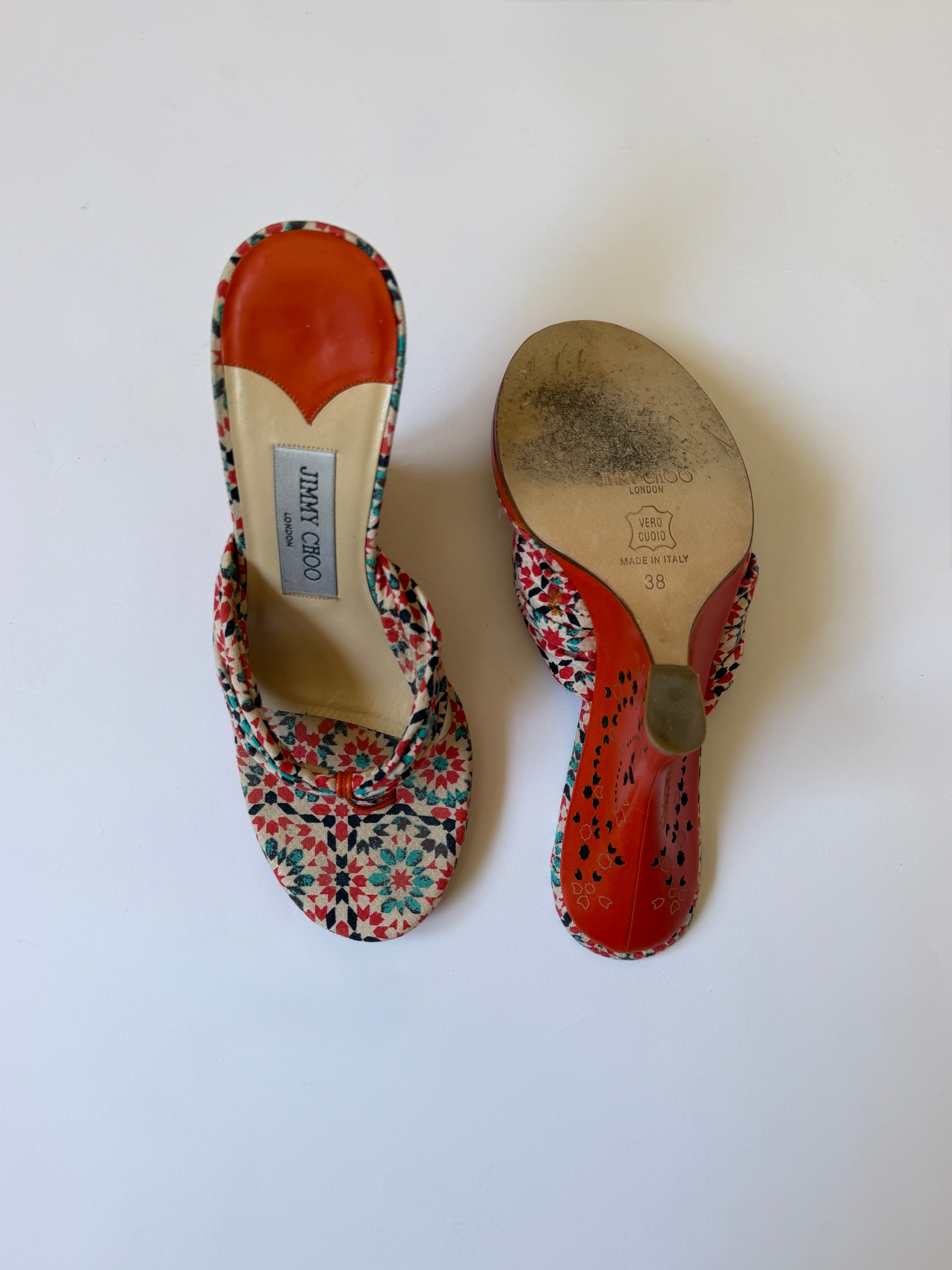 Jimmy Choo Wedge Sandals (EU 38/ US 7.5)