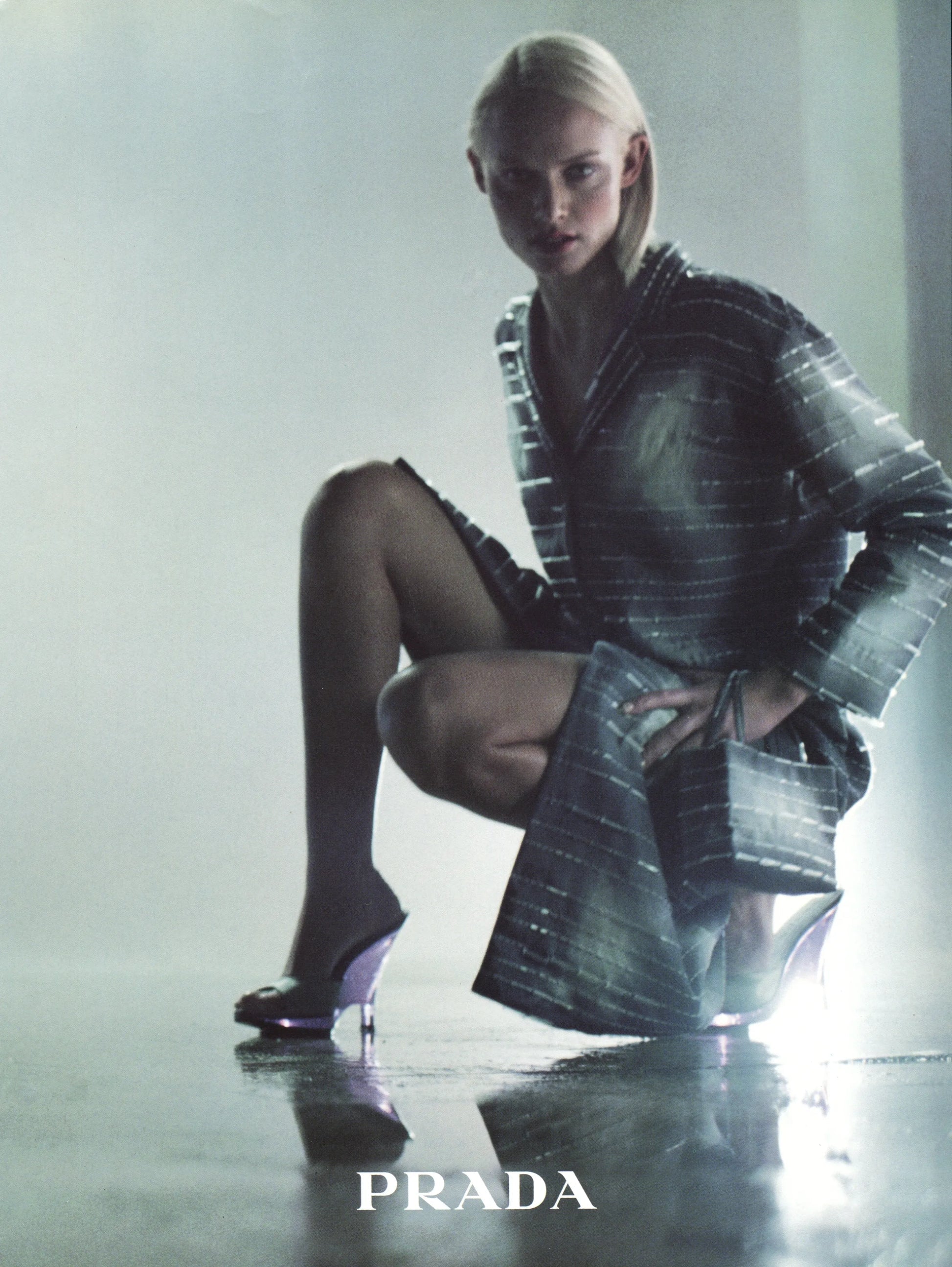 Prada SS 1998 Wedge Heels (EU 38/ US 7.5)