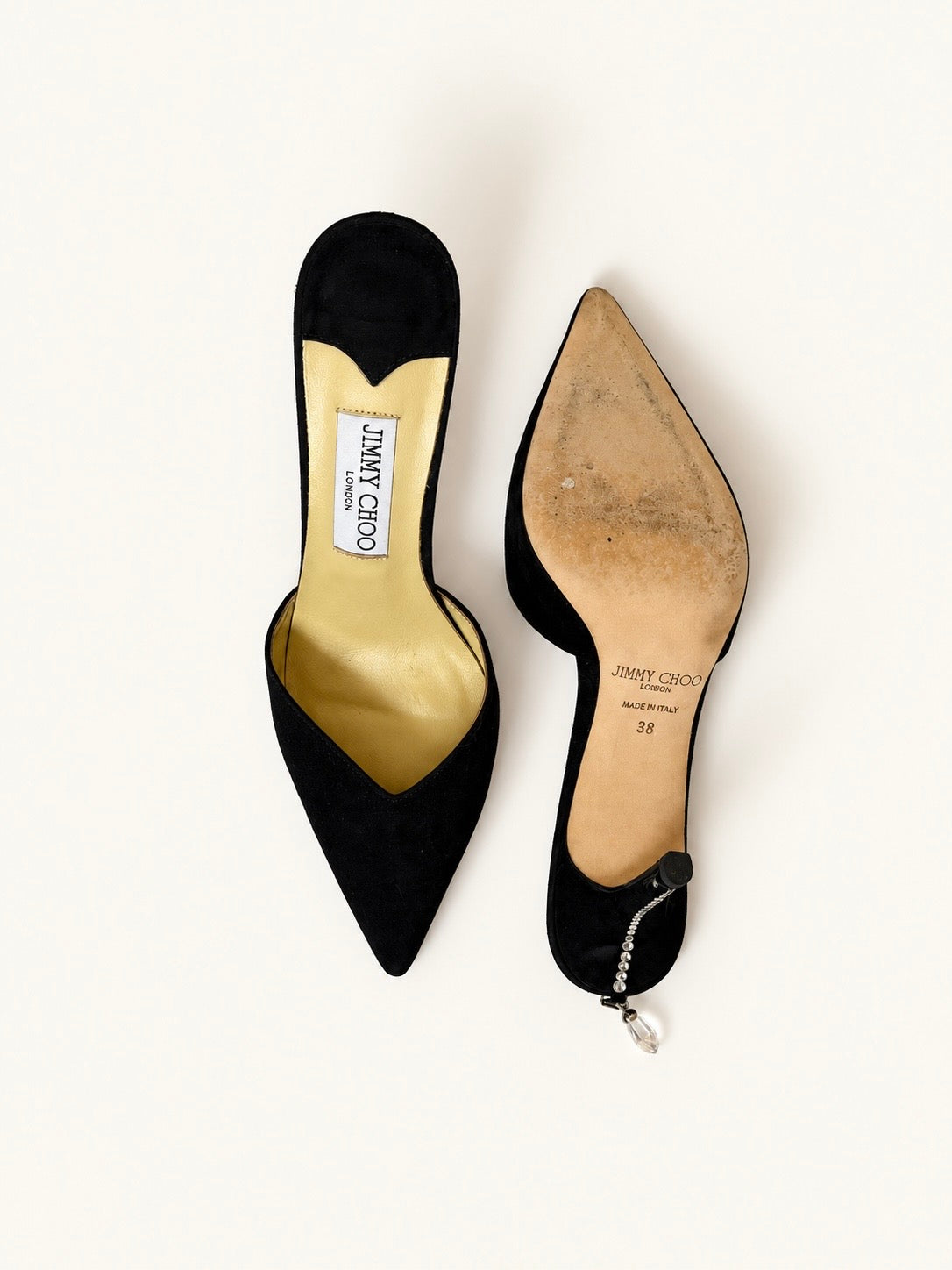 Jimmy Choo Gemstone Heels (EU 38/ US 7.5)