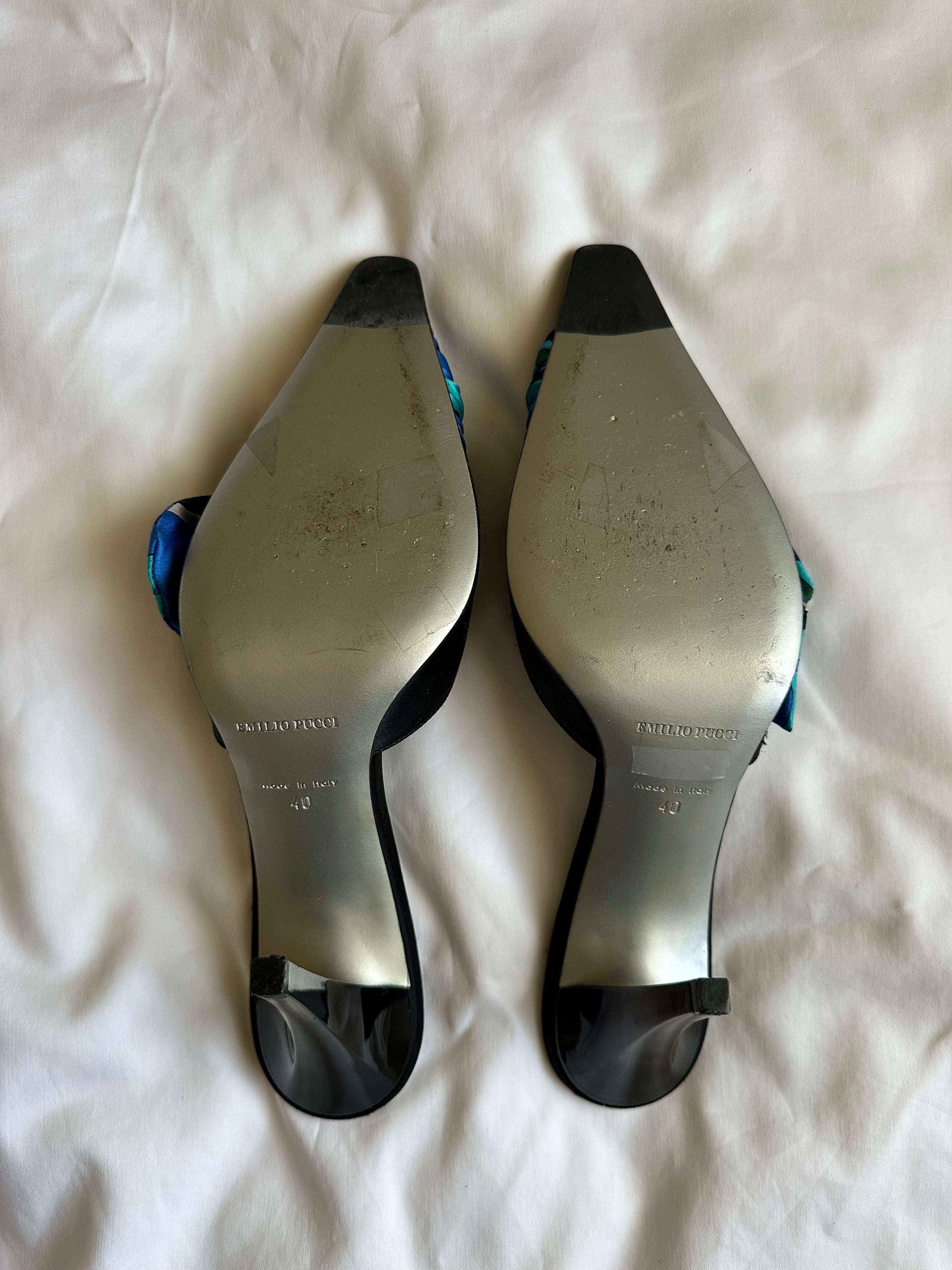 Emilio Pucci Mules (EU 40/ US 9)