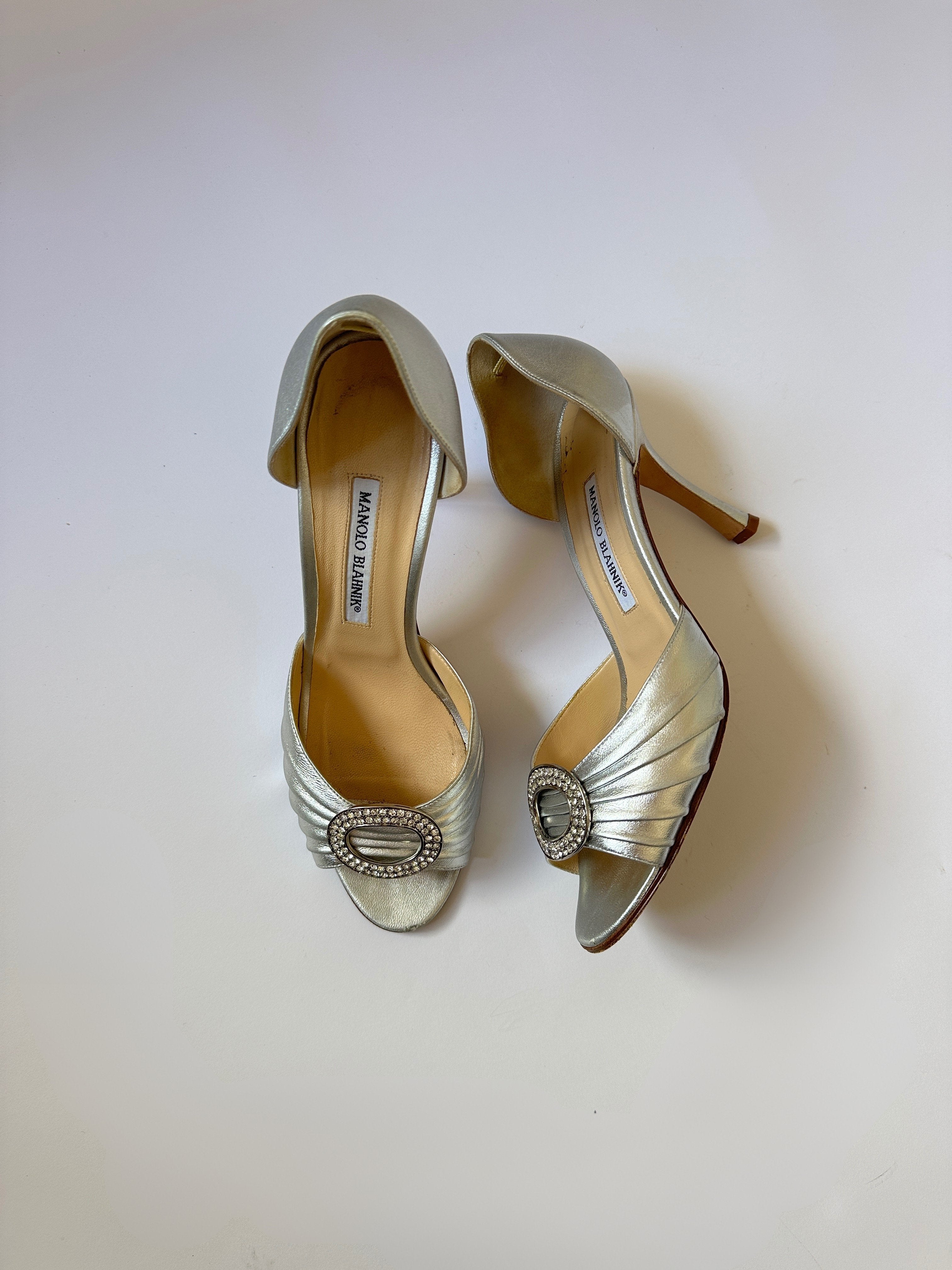 Manolo Blahnik Sedaraby D’orsay Heels (EU 39/ US 8.5)