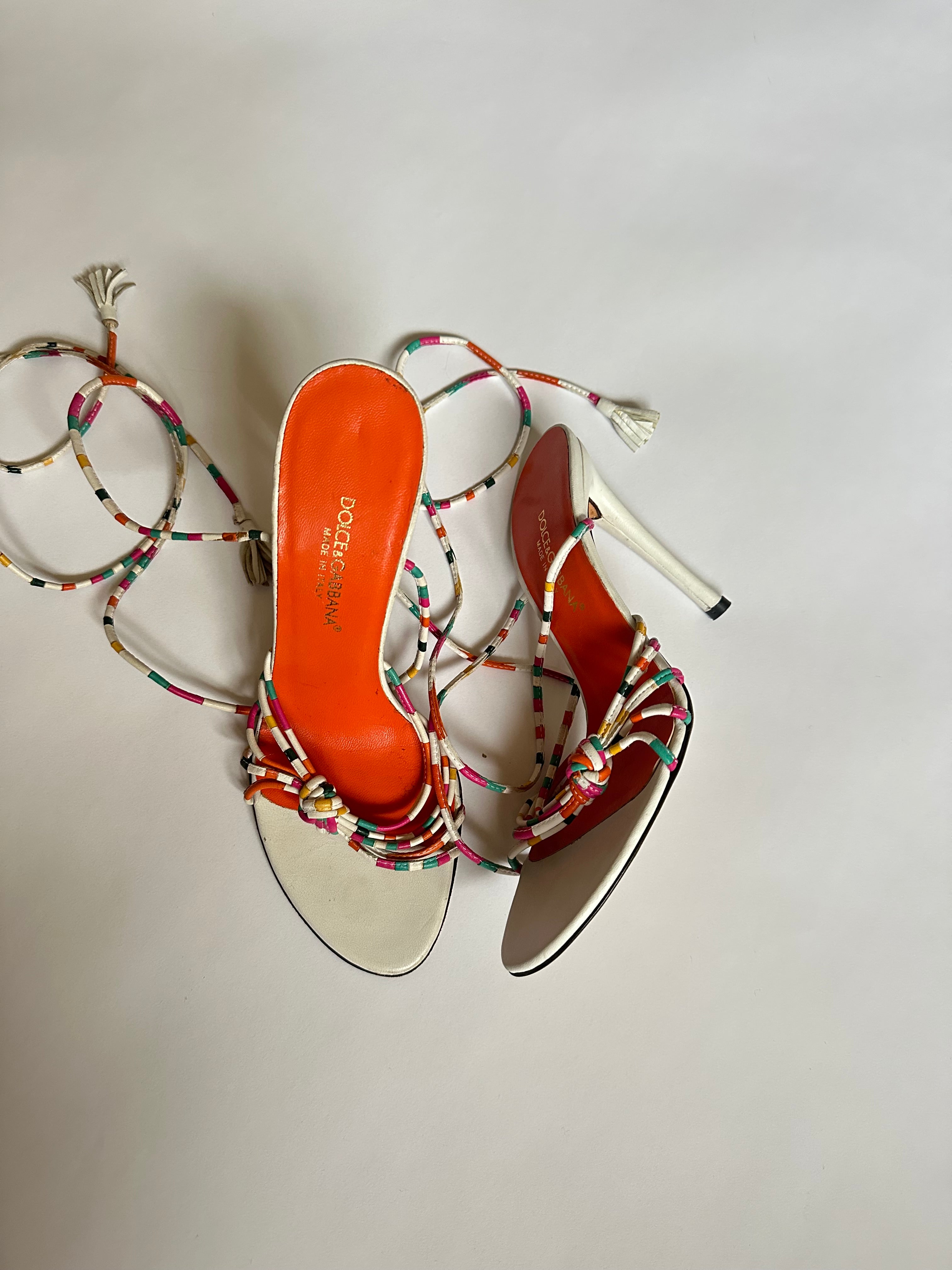 Dolce & Gabbana Strappy Heels (EU 36/ US 6)
