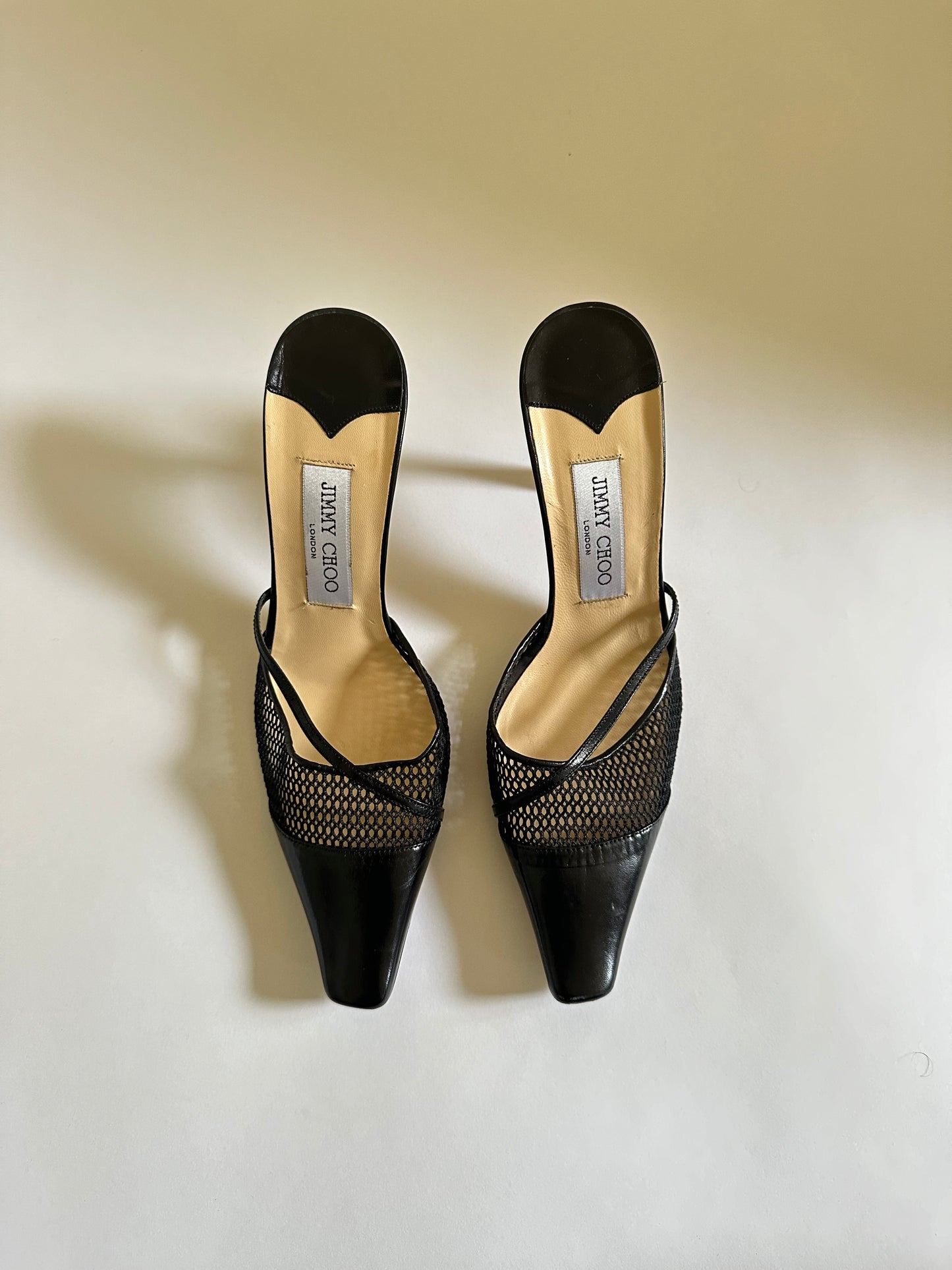 Jimmy Choo Net Heels (EU 37.5/ US 7.5)