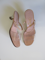 Chanel Vintage PVC Heels EU 37.5/ US 7)