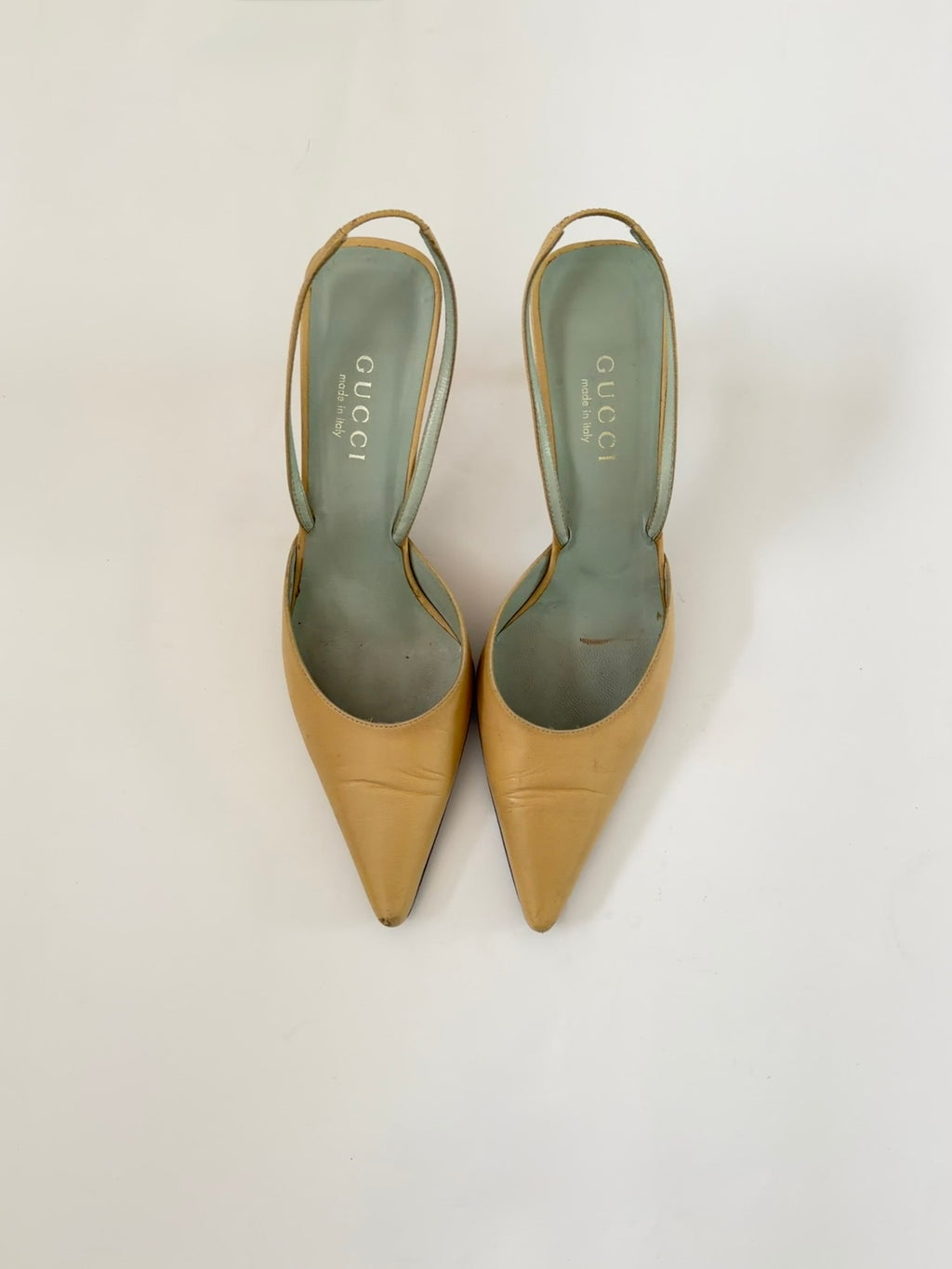 Gucci Cream Heels (EU 39/ US 9)