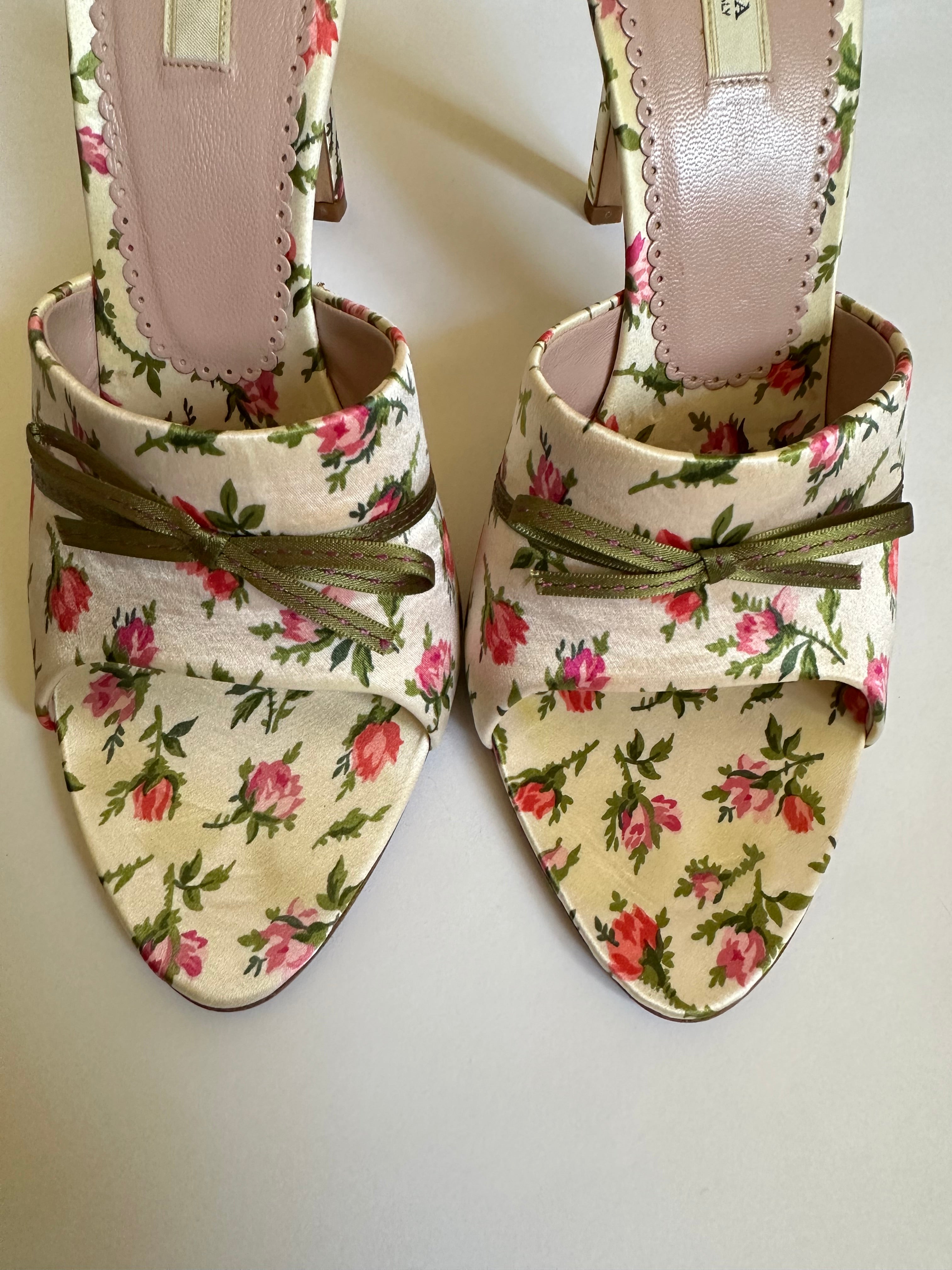 Rare Prada Floral Print Pumps (EU 40.5/ US 10)