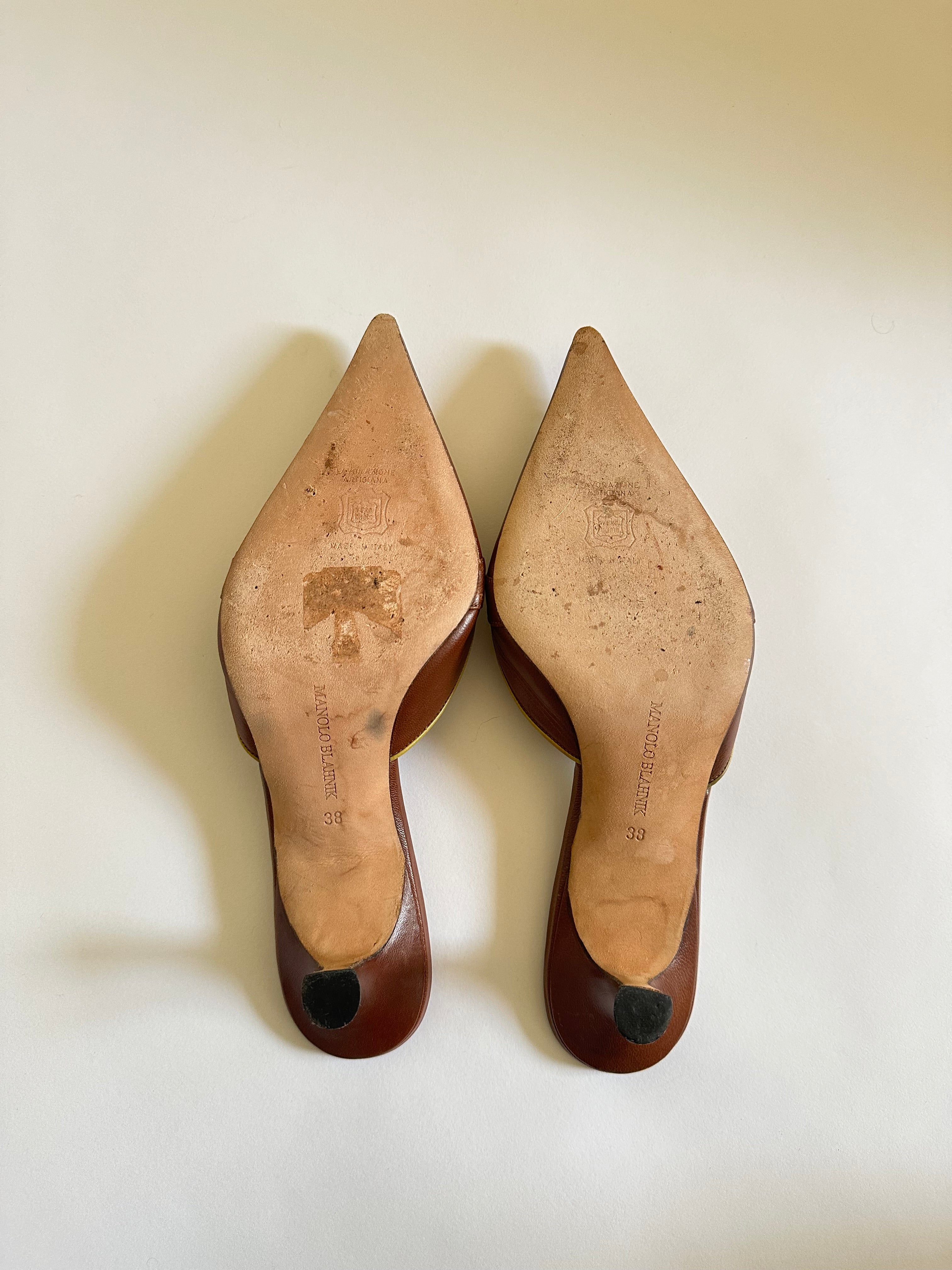 Manolo Blahnik Kitten Heels (EU 38/ US 6.5)