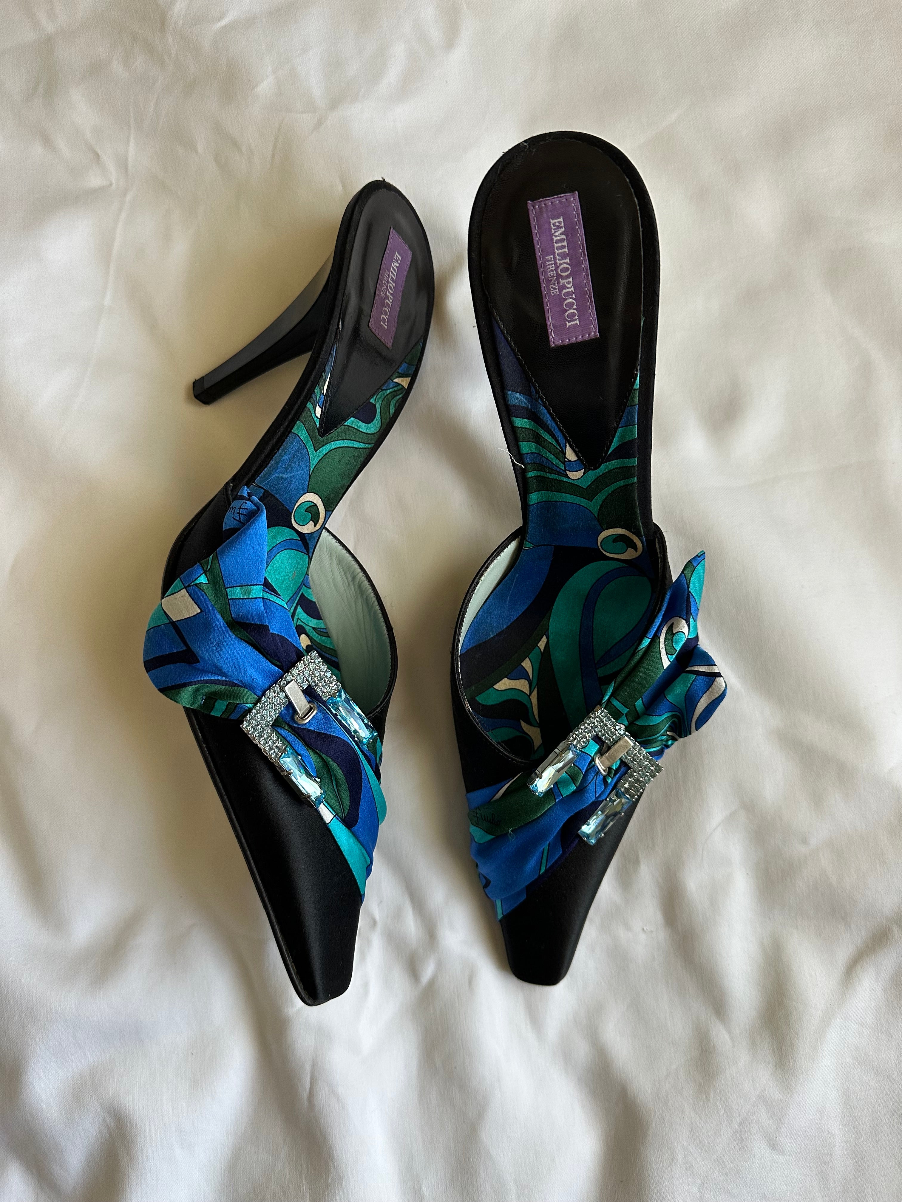Emilio Pucci Mules (EU 40/ US 9) – Vintage Archives LA