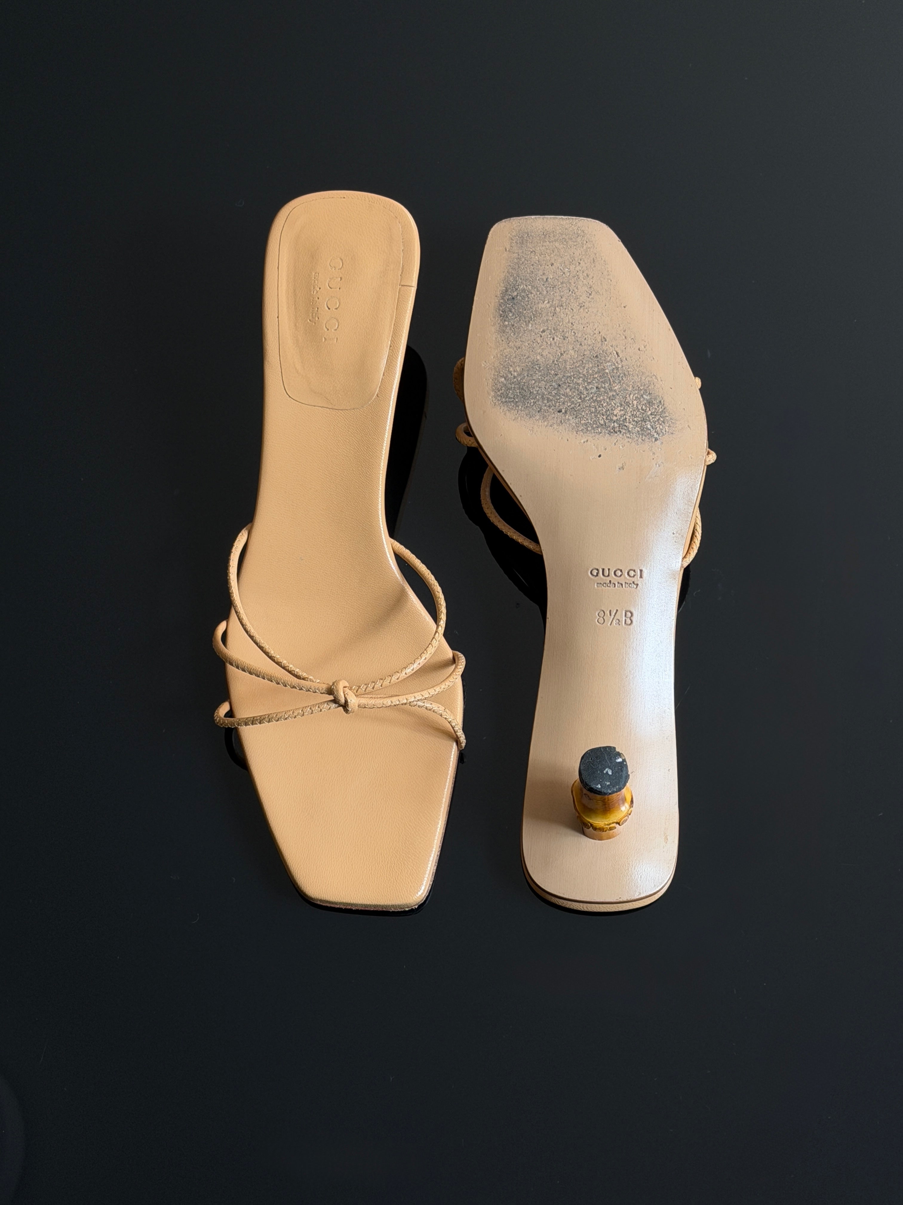 Gucci Tom Ford 2002 Bamboo Heels (EU 38.5/ US 8.5)