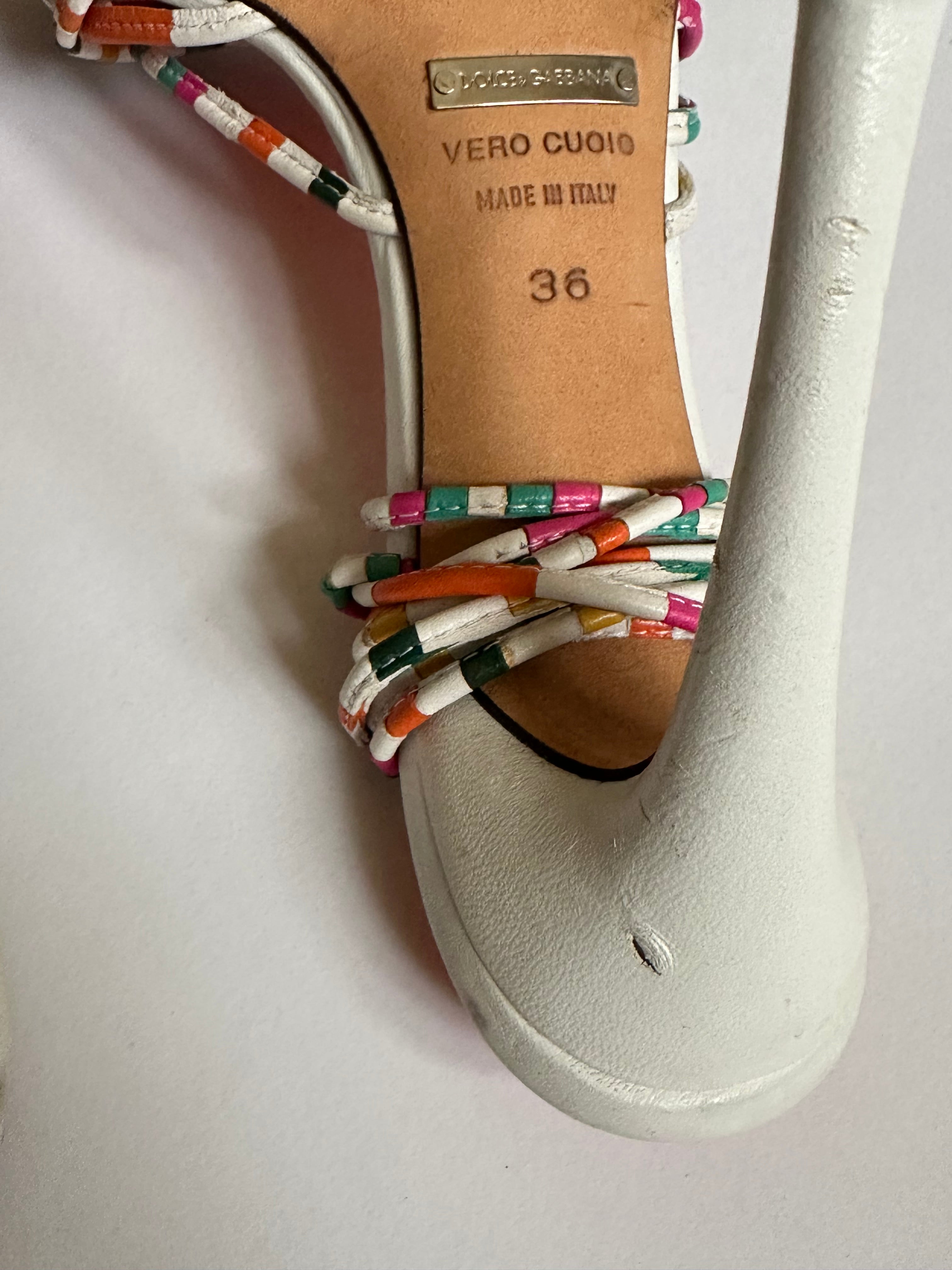 Dolce & Gabbana Strappy Heels (EU 36/ US 6)