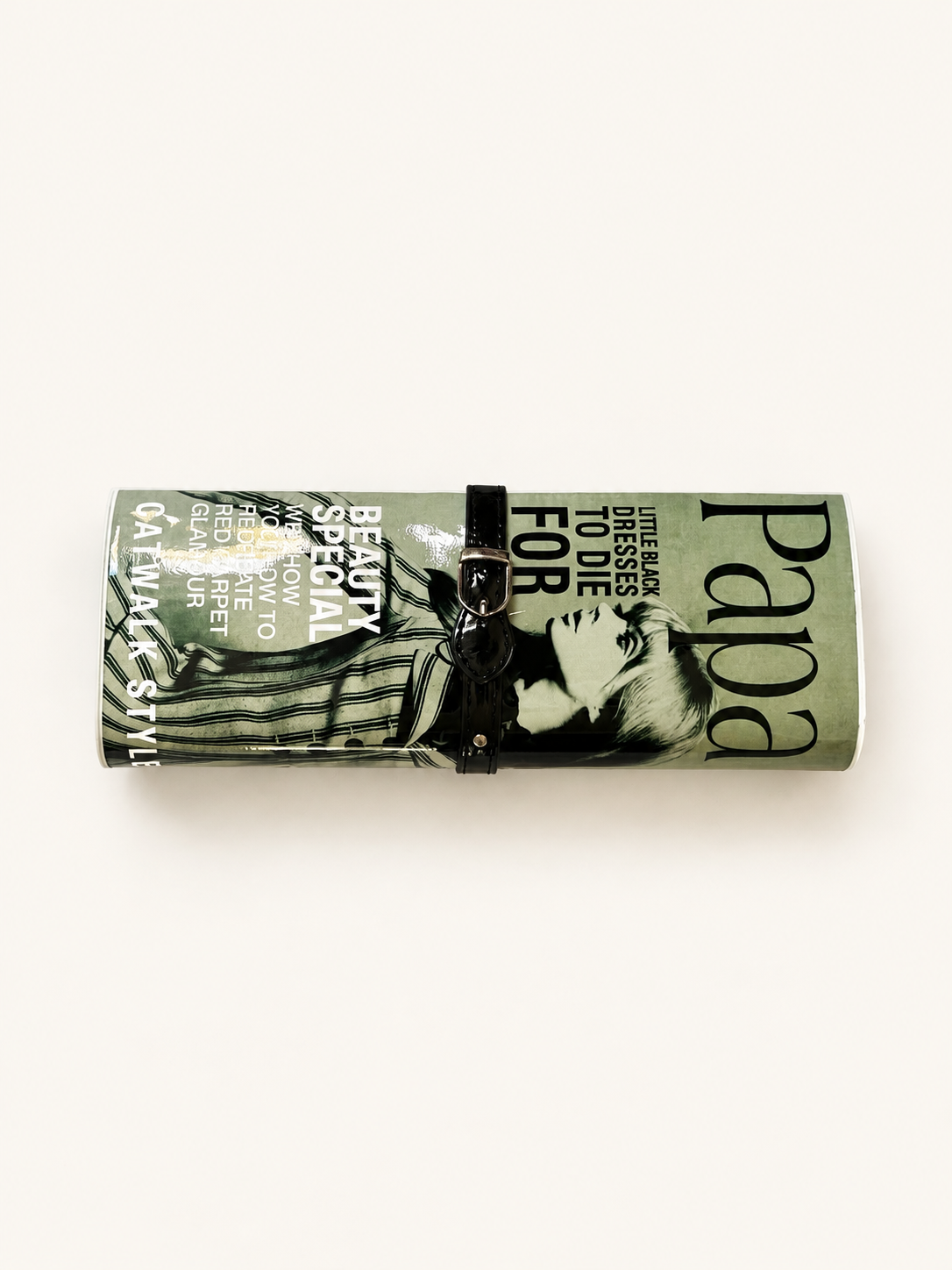 Vintage PapaRazzi Magazine Clutch